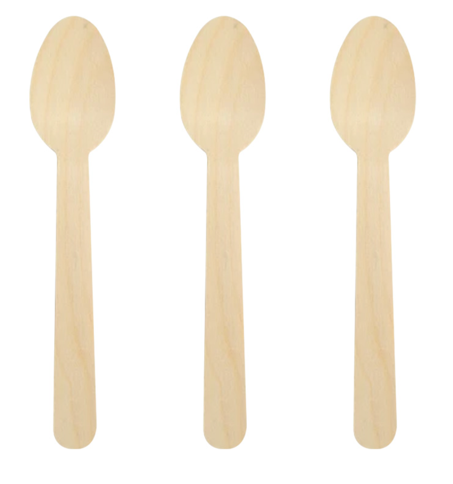 CUCHARA MADERA 160MM 1000 unidades